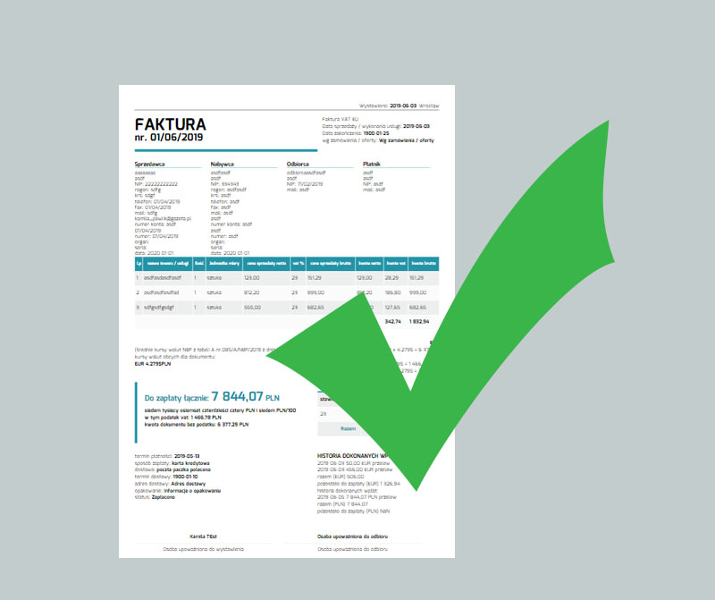 Jak oznaczyć fakturę jako zapłaconą?