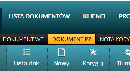 Jak wystawić PZ przyjęcie z zewnątrz 