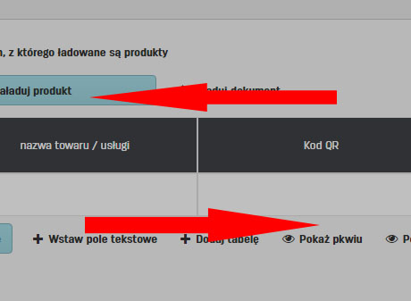 Jak zmienić kolumny na fakturze