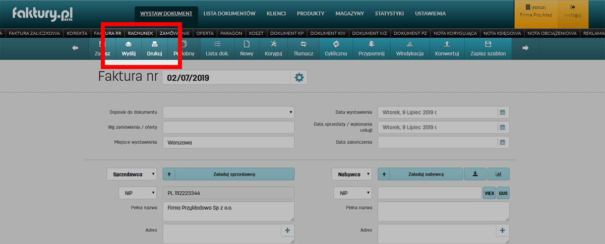 Wystawianie faktur w językach innych niż polski na faktury.pl Jak wybrać język dla wystawianej faktury na faktury.pl