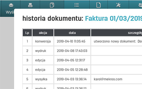 Jak sprawdzić historię dokumentu