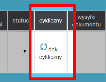 Jak utworzyć fakturę cykliczną