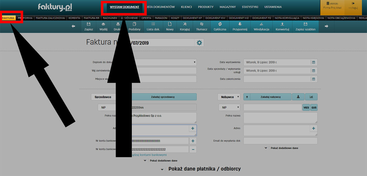 Tworzenie dokumentów powiązanych w najlepszym programie do fakturowania online faktury.pl