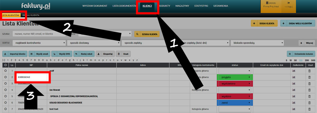 Grupy rabatowe w programie do faktur online faktury.pl