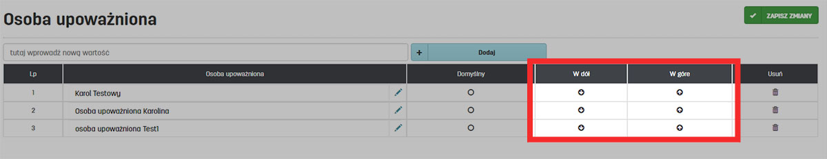 Ustawienia osób upoważnionych do wystawiania dokumentów w najlepszym programie do fakturowania faktury.pl