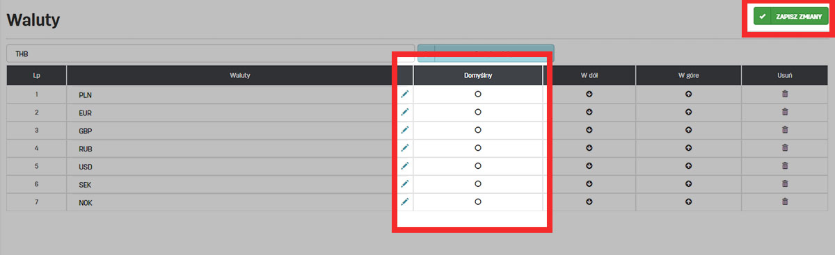 Jak ustawić domyślną walutę dla faktur w serwisie faktury.pl Domyślna waluta przy wystawianiu faktur w serwisie faktury.pl