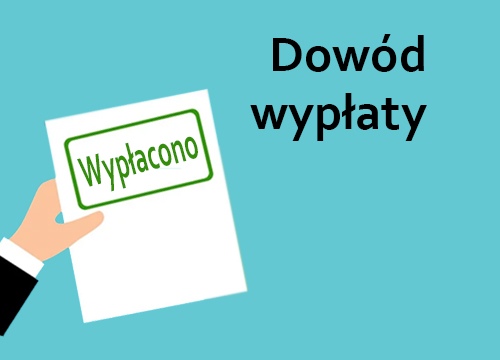 Dowód wypłaty