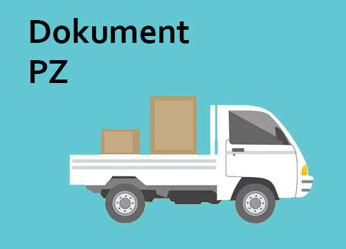Dokument PZ - przyjęcie towaru z zewnątrz
