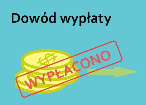 Dowód wypłaty KW - kasa wydała