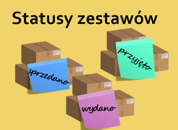 Jak skonfigurować statusy zestawów