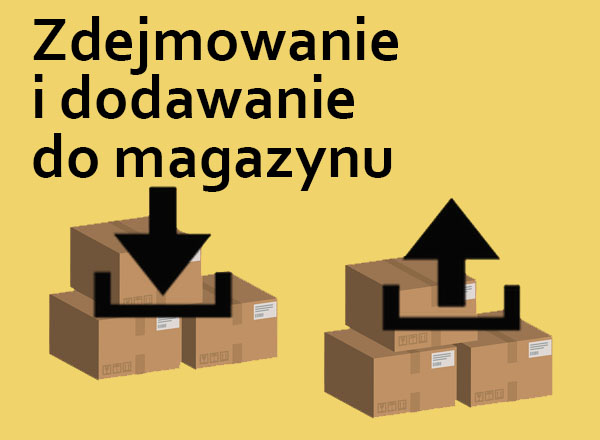 Jak ustawić zdejmowanie lub dodawanie produktów na magazyn