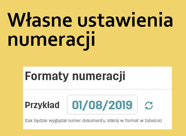 Jak utworzyć różne formaty numeracji dokumentów