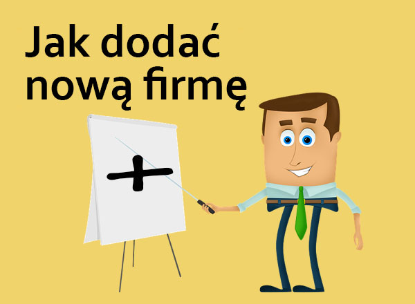 Jak dodać nową firmę