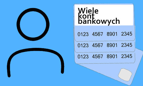 Jak dodać kilka rachunków bankowych klientowi