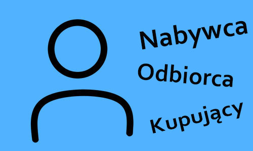 Jak zmienić nagłówek nabywca, odbiorca, najemca, kupujący