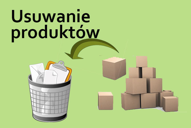 Jak usunąć zapisany produkt