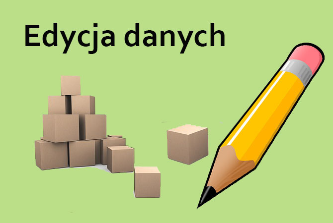 Jak edytować zapisany produkt