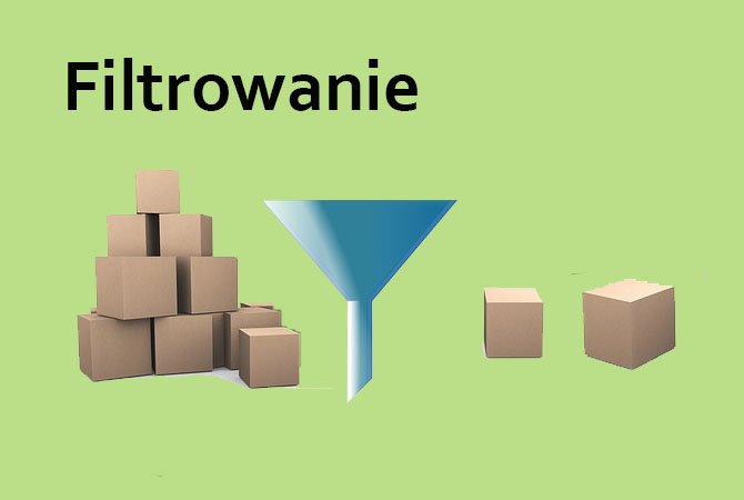 Jak korzystać z filtrów w liście produktów