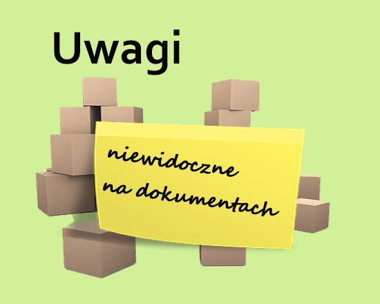 Jak dodać uwagi niewidoczne na dokumencie