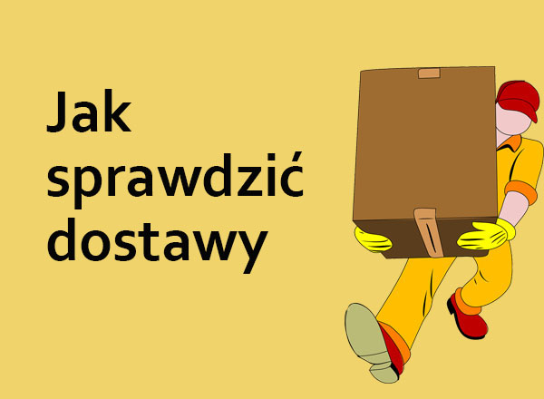 Jak sprawdzić dostawy danego produktu