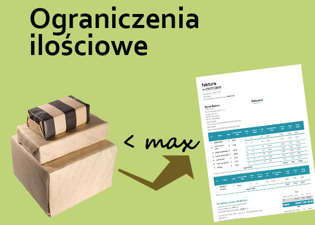 Jak włączyć ograniczenie ilości produktów