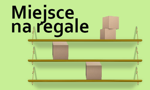 Jak dodać miejsce na regale dla produktu