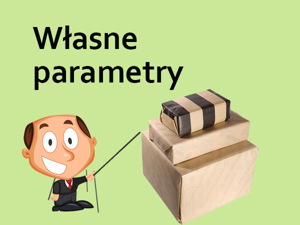 Jak dodać własne różne parametry 
