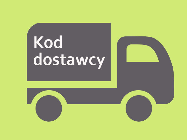 Jak wprowadzić kod dostawcy do produktu